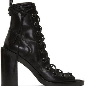 Ann Demeulemeester Heeled Lace Up Sandals 39